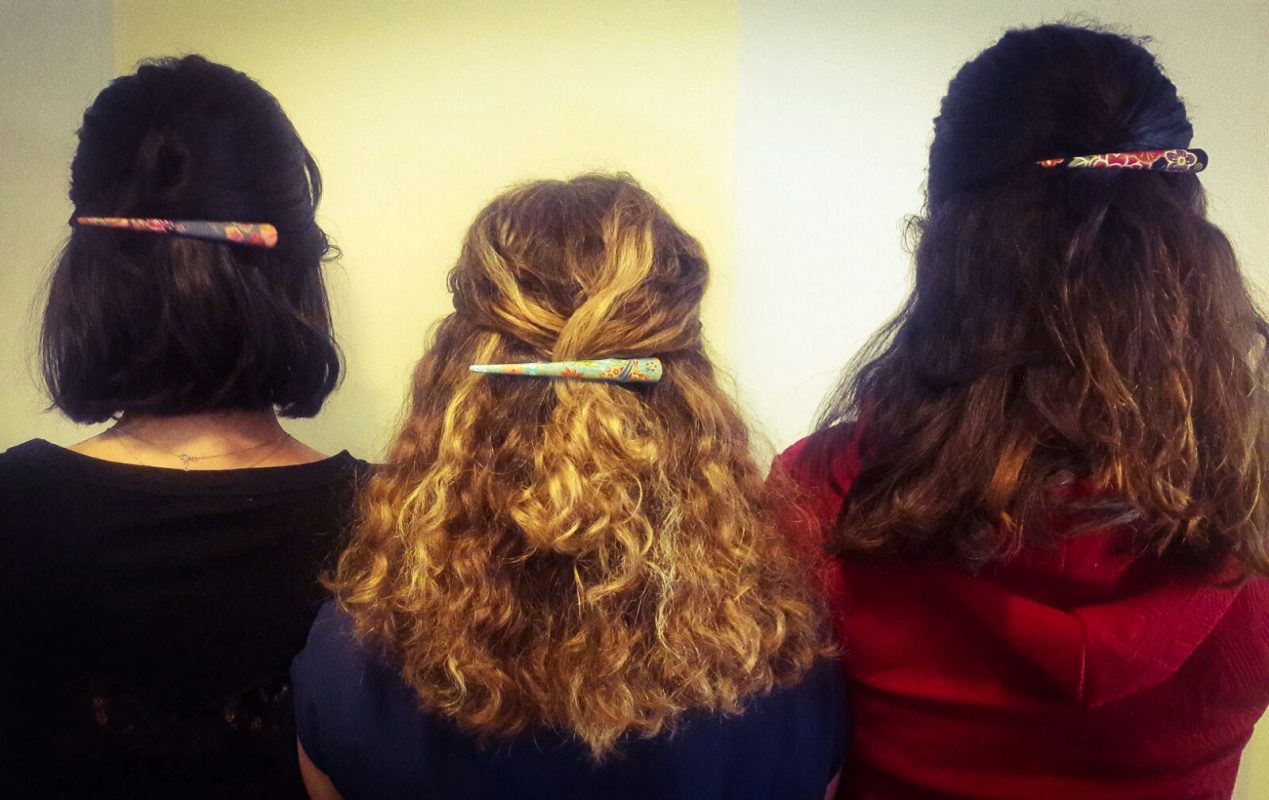 les pinces charmantes, 3 barrettes